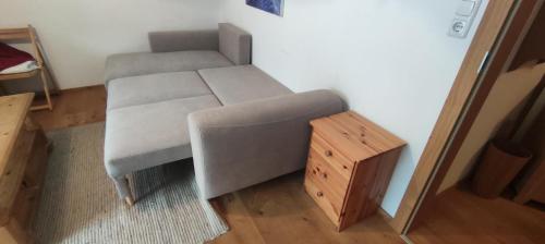 Posezení v ubytování Alpenappartements Domicil include Jokercard