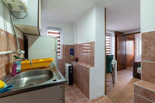 Koupelna v ubytování Apartmani LUFT