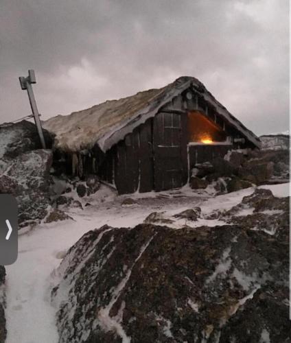 The Loft - with a stunning view v zimě
