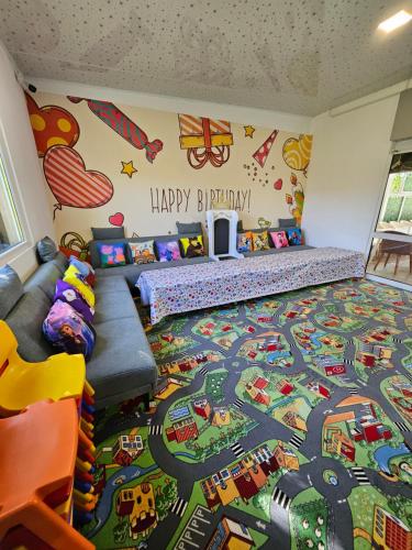 Prostor za sedenje u objektu семеен хотел Прованс Ахелой