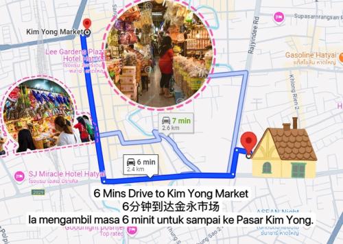 Gambar di galeri bagi 2BR Homie Family Suite di Hat Yai