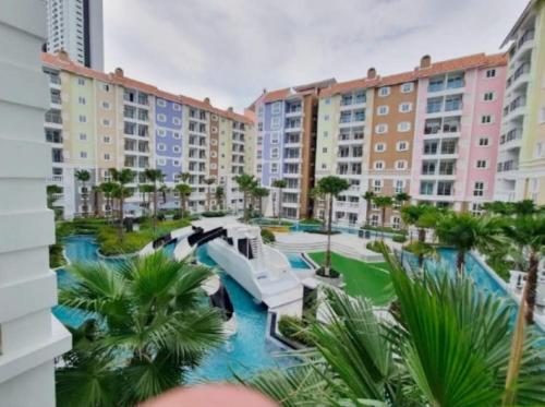 Πισίνα στο ή κοντά στο Jomtien SevenSeas Condo 1BR