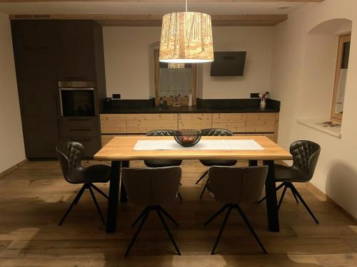Kuchyň nebo kuchyňský kout v ubytování AppartChalet Litegosa