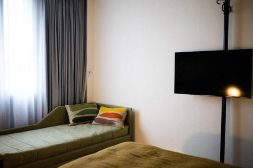 Et tv og/eller underholdning på Novotel Bayeux