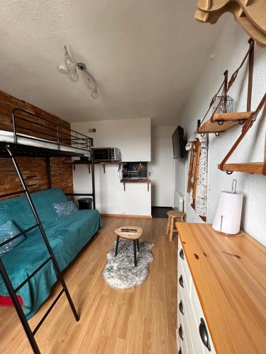 Studio cosy avec vue panoramique - Le Corbier