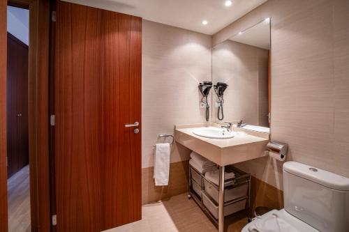 Koupelna v ubytování Apartaments Superior