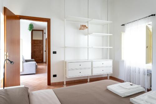 Letto o letti in una camera di Casa vacanze frate Elia - A 50 mt dalla Basilica di San Francesco