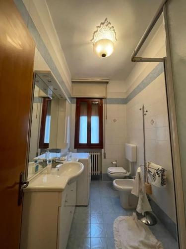 Koupelna v ubytování Appartamento in centro storico