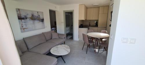 Et opholdsområde på Apartman Vesna