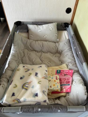 Un lugar para sentarse en やすらぎの宿 菜の香