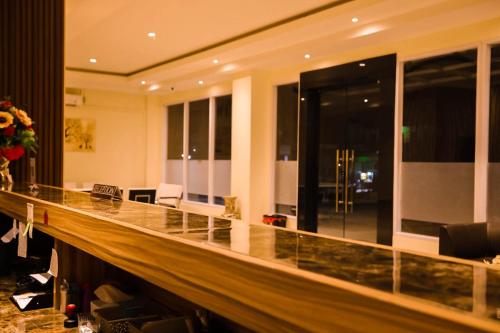 Ruang duduk di Vitta Hotel Manokwari