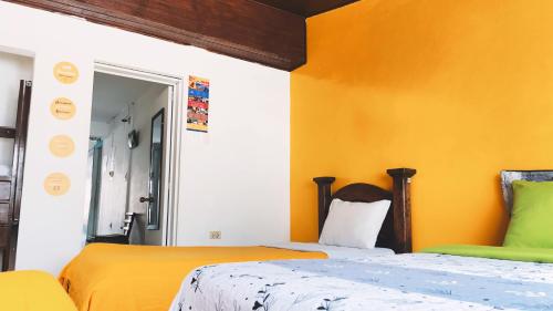 Letto o letti in una camera di 82Hostel