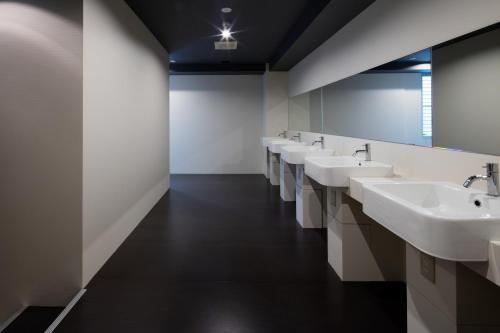 Phòng tắm tại Santiago Guesthouse Hiroshima