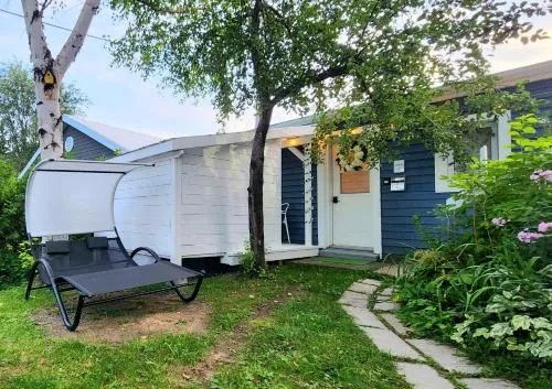Boho Chic Tiny House with Hot Tub