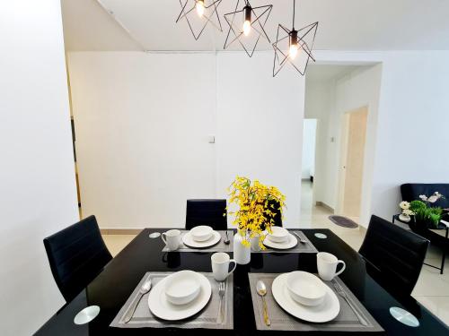 Χώρος καθιστικού στο Koi 2 Room 7 Guest Puchong Jaya Puchong IOI Sunway Lagoon Pyramid Bkt Jalil Pavilion Bkt Jalil Stadium