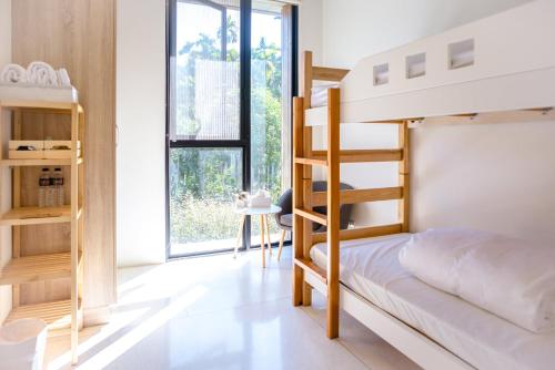 Cornerstone Bed & Breakfastにあるベッド