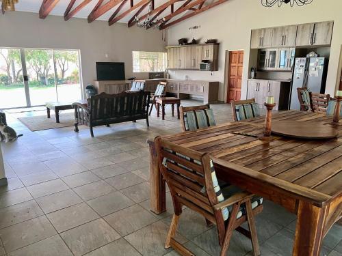 Una cocina o cocineta en Wolffdanz