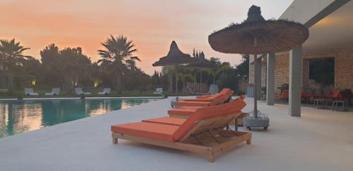 Πισίνα στο ή κοντά στο Villa Noraya Essaouira