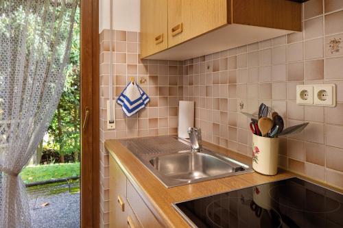 Η κουζίνα ή μικρή κουζίνα στο Bärenhüsli