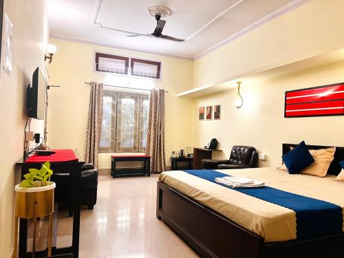 Postel nebo postele na pokoji v ubytování Okum Guest House