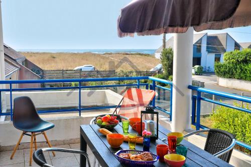 LocaLise - B02- Appartement vue mer - Plage et centre à pied - Balcon - Wifi inclus - Draps inclus - Animaux bienvenus