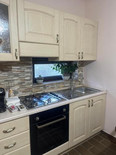 Kuchyň nebo kuchyňský kout v ubytování B&B MALVETUM