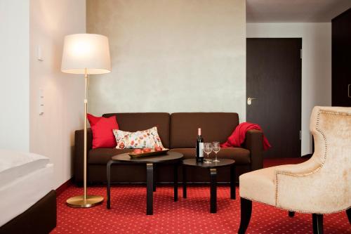 Posezení v ubytování Gold Palais Hotel