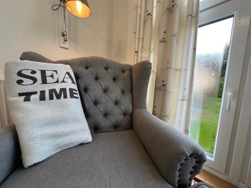 Et opholdsområde på Villa Pension Strandhaus - adults only