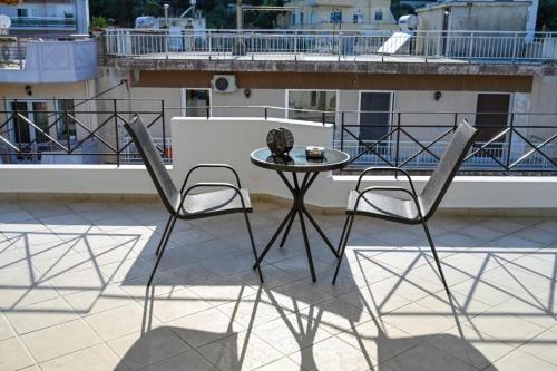 Μπαλκόνι ή βεράντα στο Beach Apartment Μ