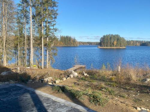 Naturlandskabet i nærheden af feriehuset