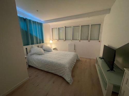 Postel nebo postele na pokoji v ubytování Appartement avec terrasse et ciel étoilé !