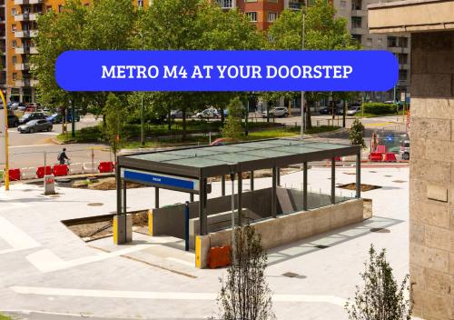 I Prime Location I Metro at Your Door, Duomo in 15 min!