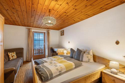 Katil atau katil-katil dalam bilik di Oberhof Bauernhaus