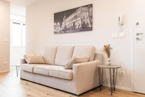 Χώρος καθιστικού στο B&B del Borgo