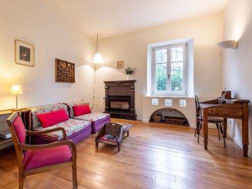 Χώρος καθιστικού στο Holiday Home Delle Ortensie by Interhome