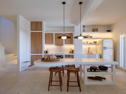 Η κουζίνα ή μικρή κουζίνα στο SELINOE The Ultimate Experience