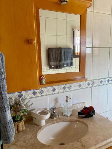 Bilik mandi di Suite 391 - Quarto privativo em casa