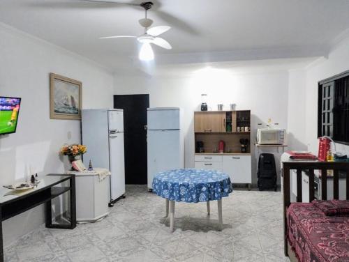Η κουζίνα ή μικρή κουζίνα στο Casa de praia