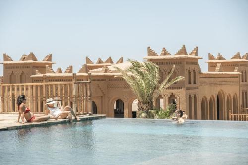 Bazén v ubytování Kasbah d'if nebo v jeho okolí