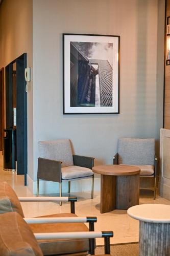 Posezení v ubytování Moka Boutique Hotel