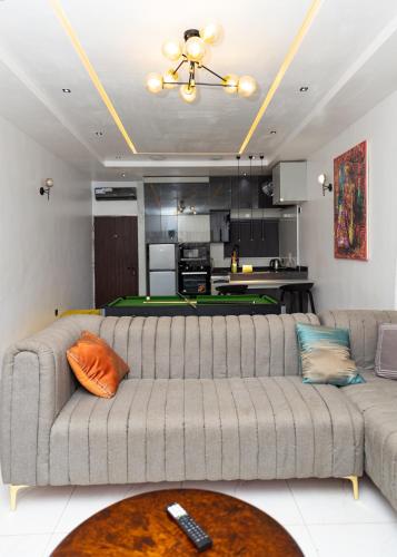 Küche/Küchenzeile in der Unterkunft Double N Apartments