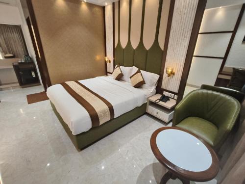 Katil atau katil-katil dalam bilik di Hotel Sonesta Suites - Thane