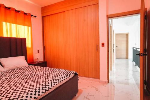Postel nebo postele na pokoji v ubytování Tropical sun in Punta cana