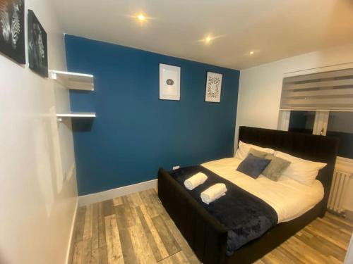 Postel nebo postele na pokoji v ubytování Stunning 3 Bed Hidden Gem Near Stansted