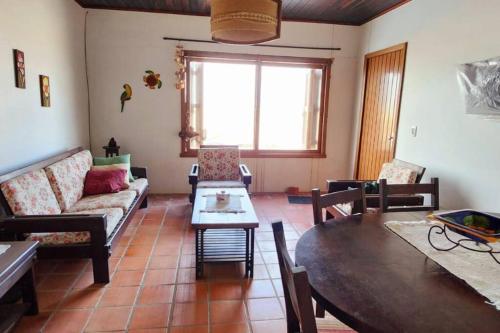 Posezení v ubytování Casa pé na areia