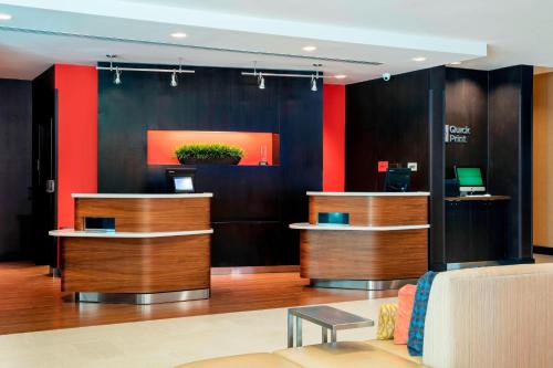 Vstupní hala nebo recepce v ubytování Courtyard by Marriott Miami Homestead
