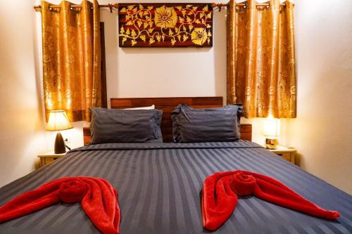 Katil atau katil-katil dalam bilik di Pinthong Aonang Villa