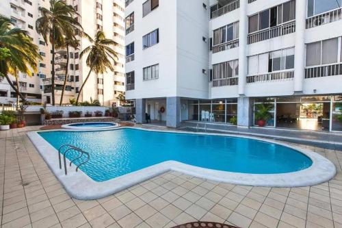 Bazén v ubytování Cartagena Aparta Suite con Vista al Mar nebo v jeho okolí