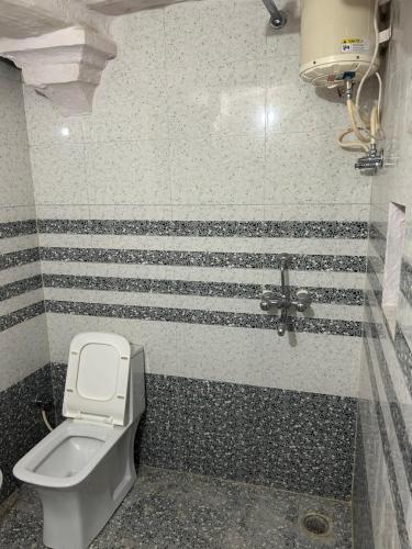 Koupelna v ubytování Hotel Lotus Haveli