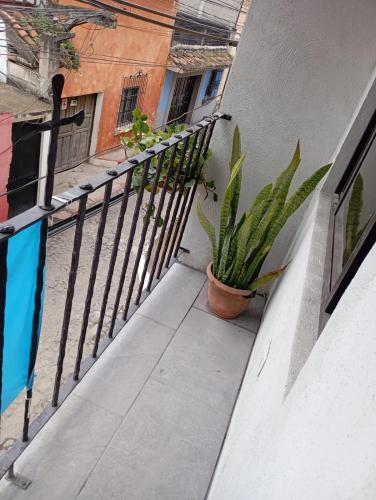 Balkón nebo terasa v ubytování Casa San Carlos I